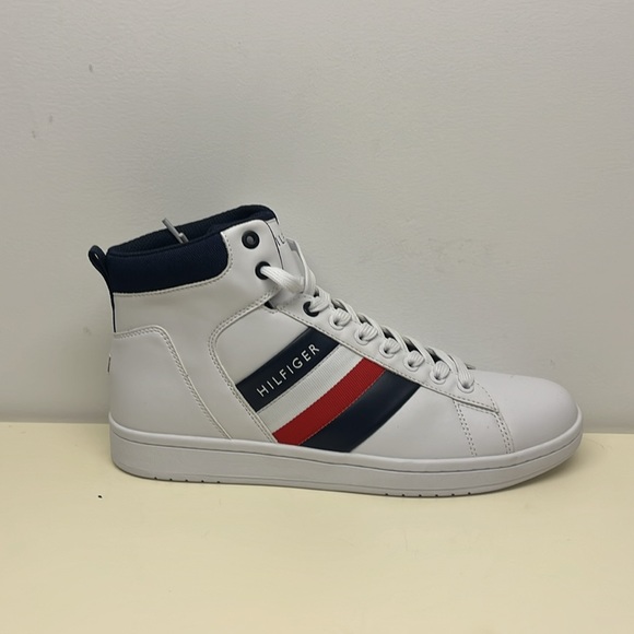 Tommy Hilfiger White High-top Converse Men’s Size 9 (NWOT) - Picture 2 of 6